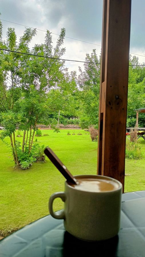 Café en la galería